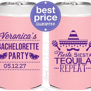 Fiesta, Siesta, Tequila Repeat, Bachelorette Party Decorations, Mexican Bachelorette Ideas, Mexico Bachelorette Party Ideas C60000 image 1