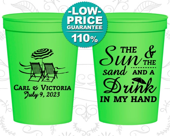 Wedding Cups Party Cups 213 Personalized Cups Stadium Cups Wedding Cup Personalized Plastic Cups Plastic Cups