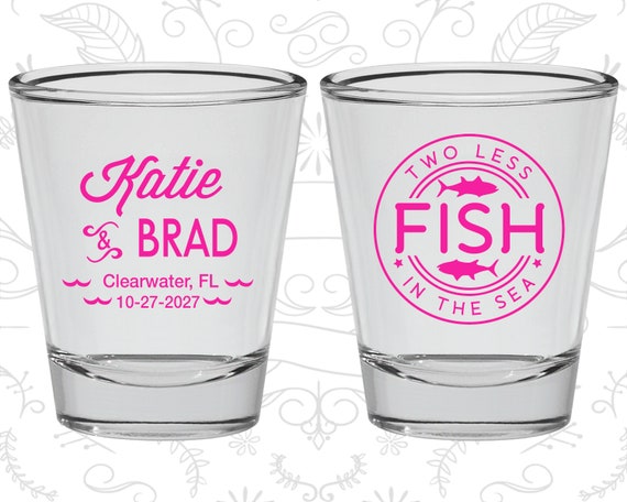 Download Two Less Fish In The Sea Shot Glasses Glasses Custom Shot Glass 20 Fisherman Wedding Shot Glasses Party Supplies Party Favors Games Deshpandefoundationindia Org