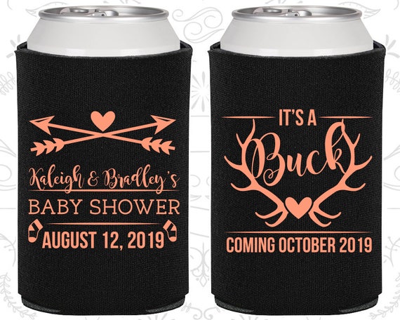 Baby Buck, Baby Shower Party Favors, It’s a Buck, Deer Baby Shower Favors, It's a Boy Favors,Antler Baby Shower, Baby Shower Cooler (C90000) Il_570xn