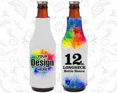 Full Color Beer Bottle Sleeve, Sublimation Bottle Sleeve, Photo Printing Full Color Photo Sublimation Full Color Logo, 12 oz Il_170x135