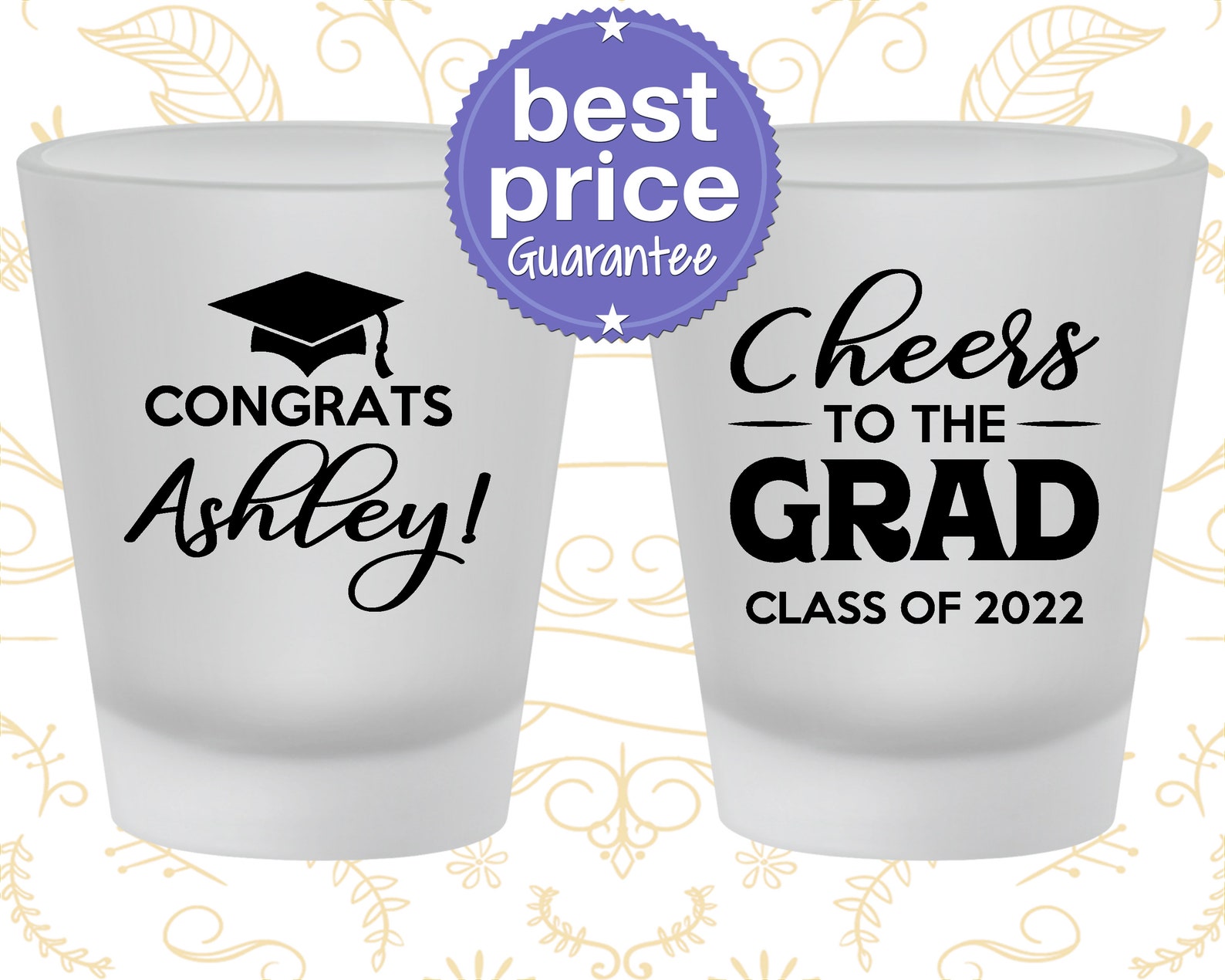 Graduation Shot Glass Graduation Party Favors Grad Gifts Etsy