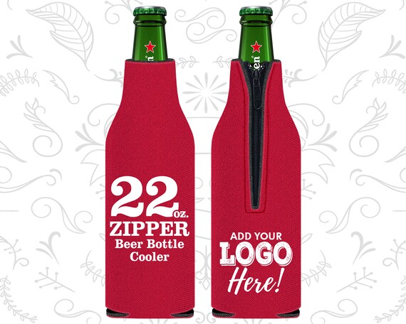 Zipper Bottle Insulators Promotional Gifts Custom 