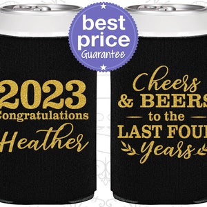 Graduation Party Favors, Graduation Can Cooler, Graduation 2024, College Grad Party, Class of 2024 Gift, Cheers and Beers (130023)