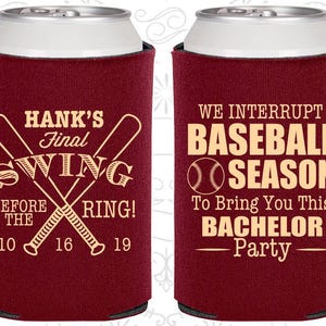 Final Swing before the Ring, Bachelor Giveaways, We Interrupt baseball season to bring you this bachelor party, Bachelor Party Favor | 40075