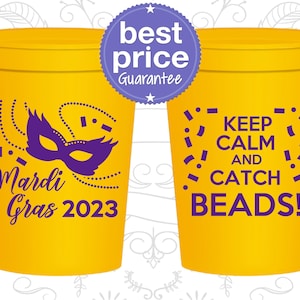 Mardi Gras Plastic Cups, Mardi Gras Favors, Mardi Gras Ideas, Mardi Gras Parade, Nola Mardi Gras | 190007