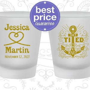 Wedding Shot Glass Favors, Shot Glasses, Wedding Favors, Custom Shot Glasses, Personalized Shot Glasses, Custom Shot Glass | 293