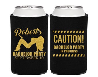 Caution, Personalized Bachelor Party Giveaways, Strip Club Bachelor Party Gifts, Strippers, Bachelor Party Gifts | 40037