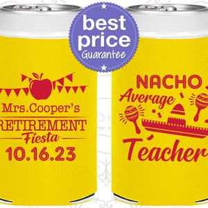 Retirement Party Favors, Retirement Can Coolers, Retirement Gifts, Retirement Party Ideas, Teacher Retirement Party | 150023