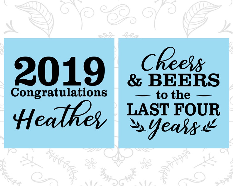 Graduation Party Favors Graduation Shot Glass Cheers and Beers Grad Shot Glasses 130023 Graduation 2019 College Grad Party