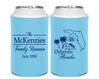 Family Reunion Ideas, Family Reunion Can Coolers, Family Reunion Party Favors, Florida Family Reunion | 160035