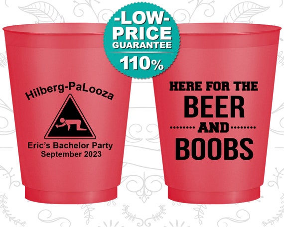 Auburn Frosted Party Cup Pack