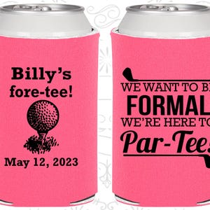 40th Birthday, 40th Birthday Favors, Customized Birthday Party, Fore Tee Birthday, Golf Birthday Favors, Birthday Party Favors | 20134
