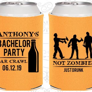 Bar Crawl Bachelor Party Favors, Bachelor Party, Not Zombies, Just Drunk, Bachelor Party Favors | 40010