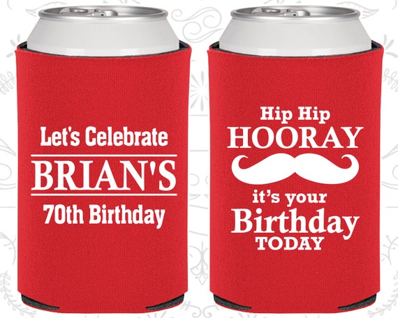 70th Birthday 70th Birthday Favors Adult Birthday Party Gifts Hip Hip Hooray Its Your Birthday Today Mustache Birthday 251 By My Wedding Store Catch My Party