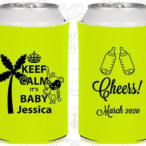 Keep Calm it’s a girl, Couples Baby Shower Ideas, Cheers Baby Shower, New Baby Favors | 90082