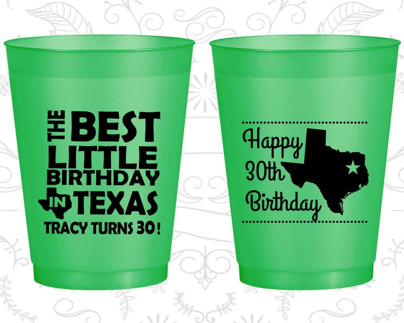 30th Birthday Cups Texas Birthday Cups Lone Star Birthday Cups Birthday Party Cups 20265 Birthday Cups 30th Birthday Cups Texas Birthday Cups Lone Star Birthday Cups Birthday Party Cups 20265 Birthday Cups