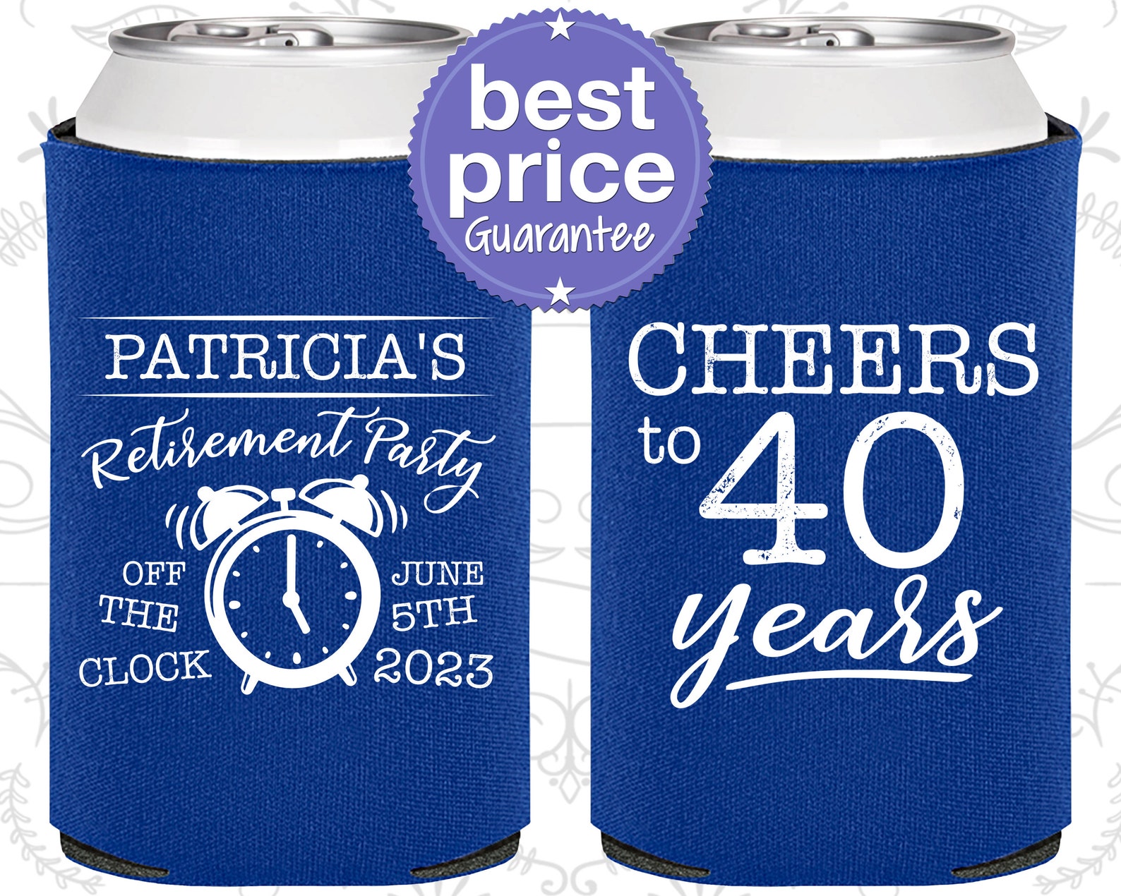 Retirement Party Favors Retirement Can Coolers Retirement Etsy