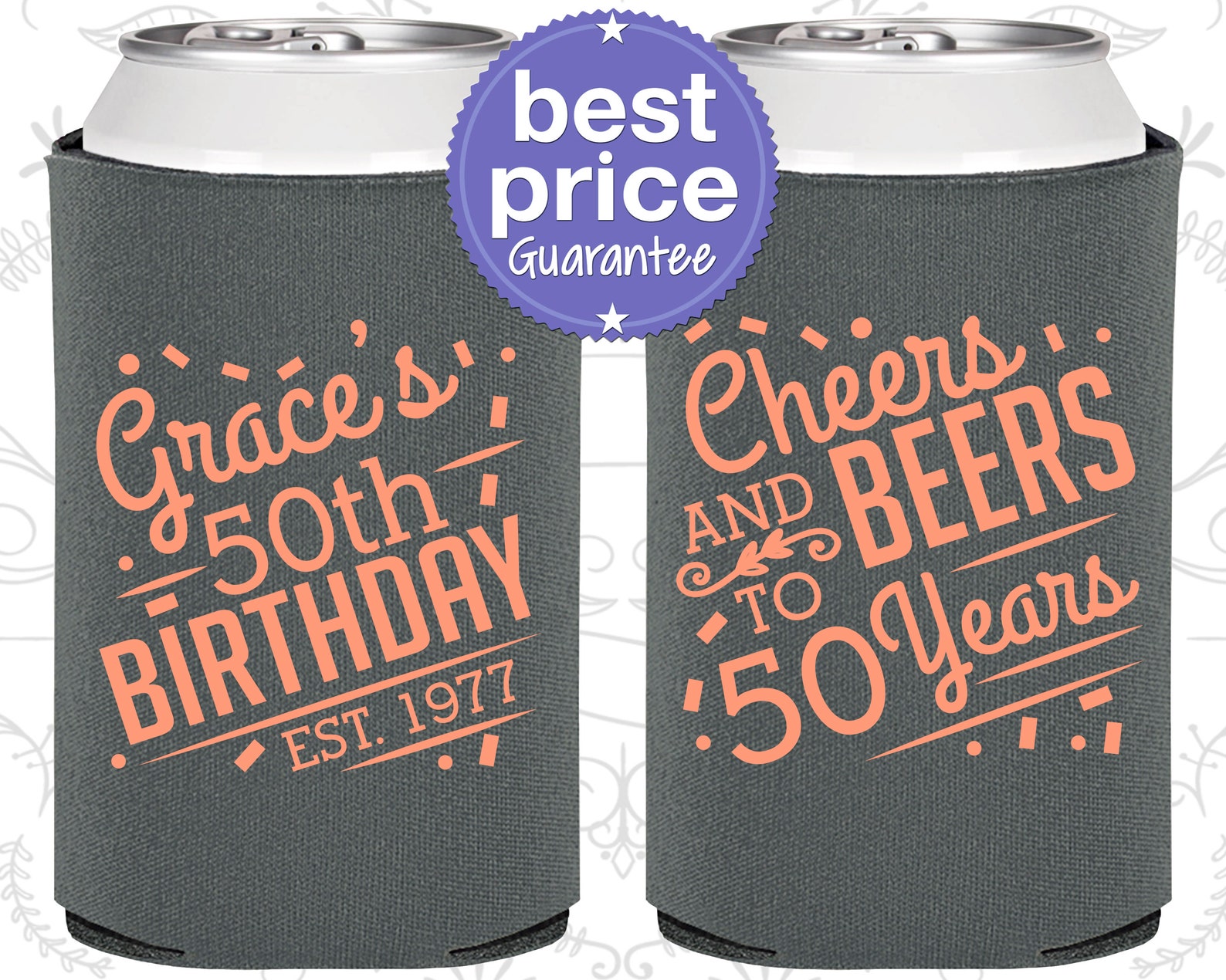 50th Birthday Ideas 50th Birthday Party Favors Birthday Etsy