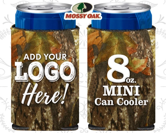 Mossy Oak ® Mini Slim Can Coolers, Camo Can Cooler, Mossy Oak ® Camo Wedding Camouflage, 8 oz Il_570xn