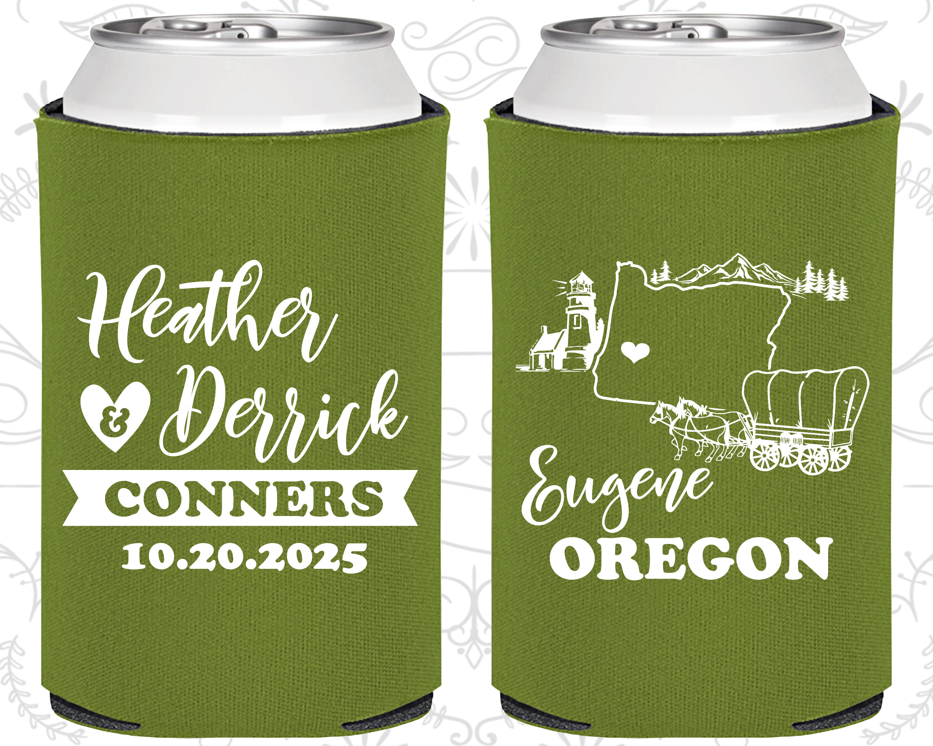 Can Holder / Koozie - Oregon License Plate
