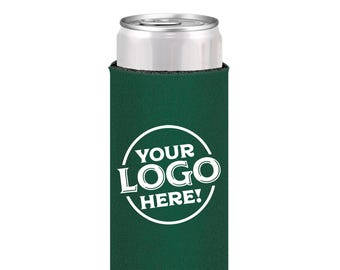 Slim Can Coolers, Seltzer Can Coolers, Skinny Can Coolers, Promotional Items, Custom Promotional Products, Personaized Gift, 12 oz