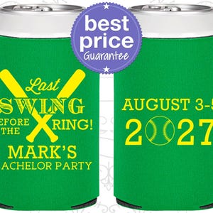 Last Swing before the Ring, Custom Bachelor Party Giveaways, Baseball Bachelor Party Gifts, Bachelor Party Gifts | 40086
