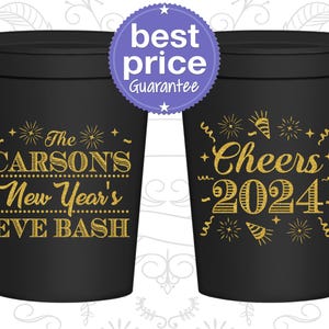 New Years Plastic Cups, New Years Party Favors, New Years Ideas, Cheers New Years | 170018