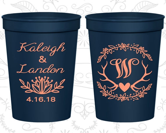 Neon Green Stadium Cups, Neon Green Cups, Neon Green Party Cups, Neon Wedding Cups (C475) Il_570xn