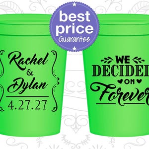 Stadium Cups, Wedding Cups, Plastic Cups, Personalized Cups, Personalized Plastic Cups, Personalized Stadium Cups | 386