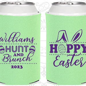 Easter Party Favors, Easter Can Coolers, Easter Party Ideas, Easter Décor, Easter Brunch, Hoppy Easter, Easter Bunny | 210012