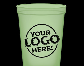 Glow in the Dark Cups, Nite Glow Cups, Glow Cups, Glow Party Cups, Plastic Cups, Personalized Plastic Cups, Custom Plastic Cups, 16 oz Cups