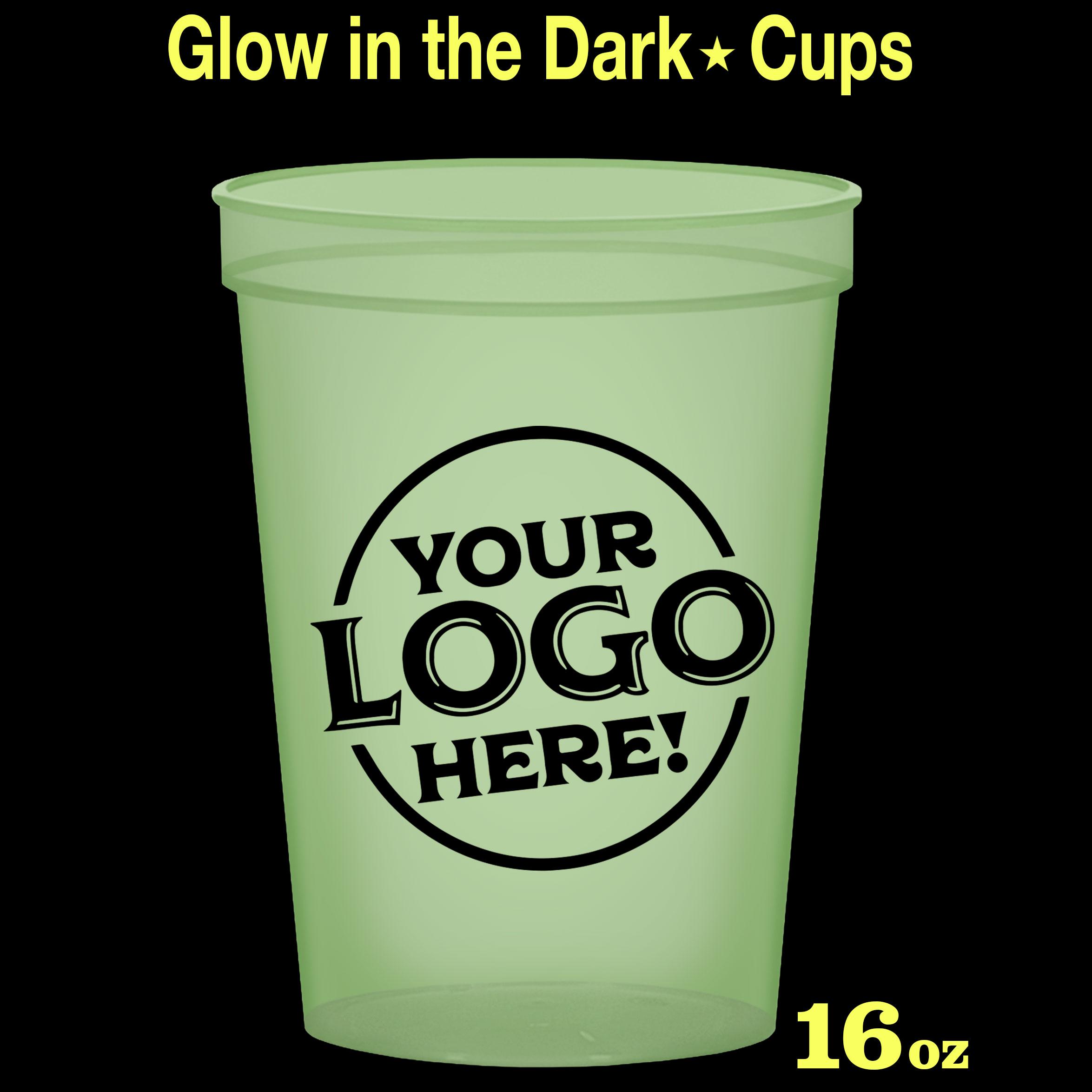 Glow in the Dark Cups, Nite Glow Cups, Glow Cups, Glow Party Cups, Plastic  Cups, Personalized Plastic Cups, Custom Plastic Cups, 16 Oz Cups - Etsy