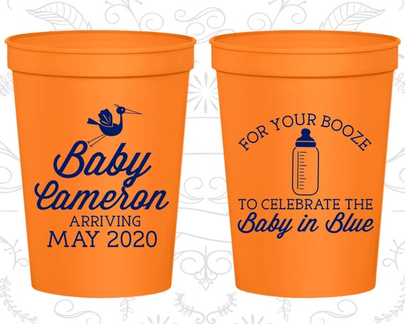 Cheap Baby Shower Stadium Cups, Baby Shower Ideas, It’s a Boy Baby Shower, Baby in Boy Baby Shower (C90015) Il_570xn