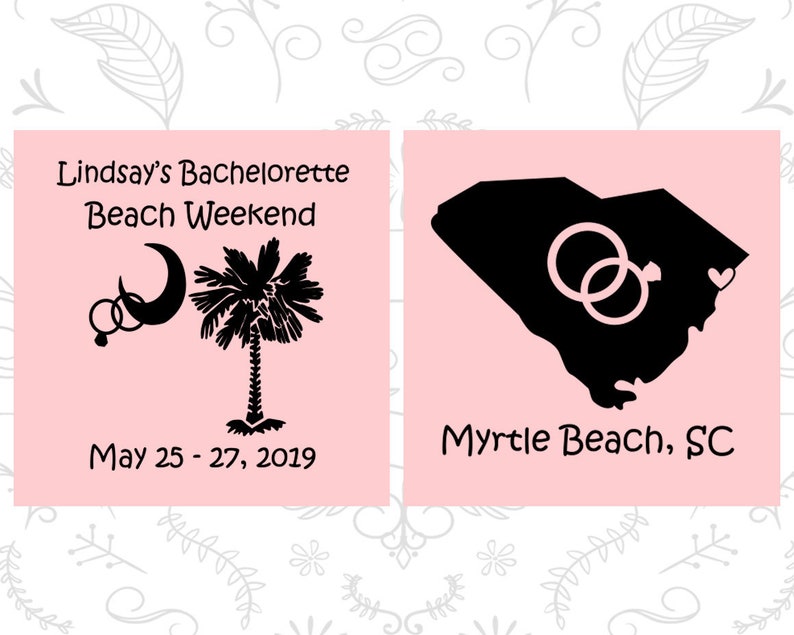 60012 South Carolina Bachelorette Cups State Bachelorette Cups Bachelorette Cups Bachelorette Beach Cups Personalized Bachelorette Cup