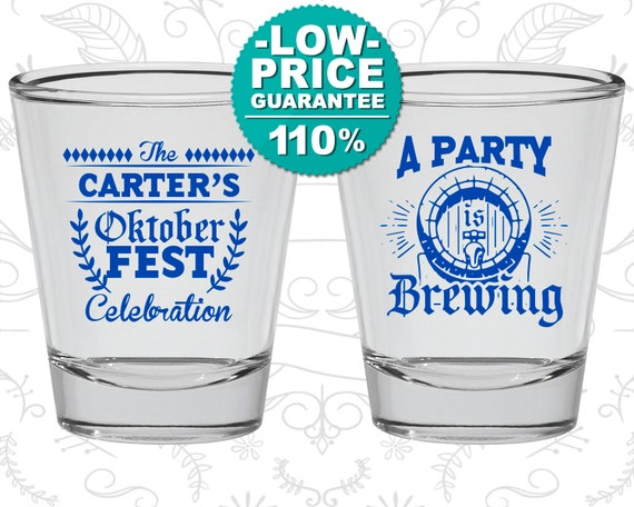 Oktoberfest Shot Glass Oktoberfest Favors Oktoberfest