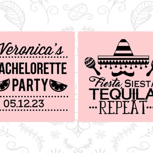 Fiesta, Siesta, Tequila Repeat, Bachelorette Party Decorations, Mexican Bachelorette Ideas, Mexico Bachelorette Party Ideas C60000 image 4