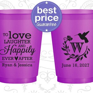 Frosted Plastic Cups, Shatterproof Cups, Frost Flex Cups, Custom Frosted Cups, Frosted Cups, Personalized Frosted Cups | 445