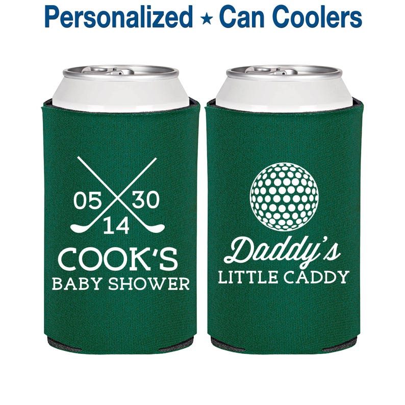 Daddys little caddy, Baby Shower Decorations, Golf Baby Shower, Sports Baby Shower, Baby Shower Can Coolers, Baby Shower Items | 90135 image 1