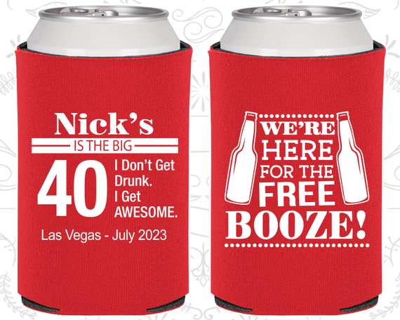 40th Birthday Ideas, 40th Birthday Party Favors, Birthday Party Items, Birthday Party Favors for Adults, Birthday Party Ideas (C20249) Il_570xn