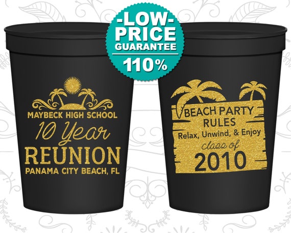 High School Reunion Cups Class Of 2010 Reunion 10 Year Reunion