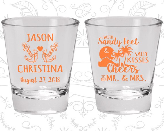 Shot Glasses Personalized, Personalized Shot Glass, Shot Glasses, Shot Glass, Custom Shot Glass, Wedding Favor Shot Glasses (291) Il_570xn