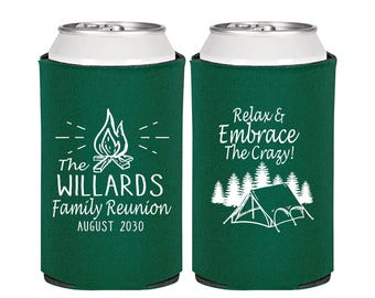 Family Reunion Favors, Family Reunion Can Coolers, Family Reunion Gift Ideas, Mountains, Family Reunion Camping | 160045
