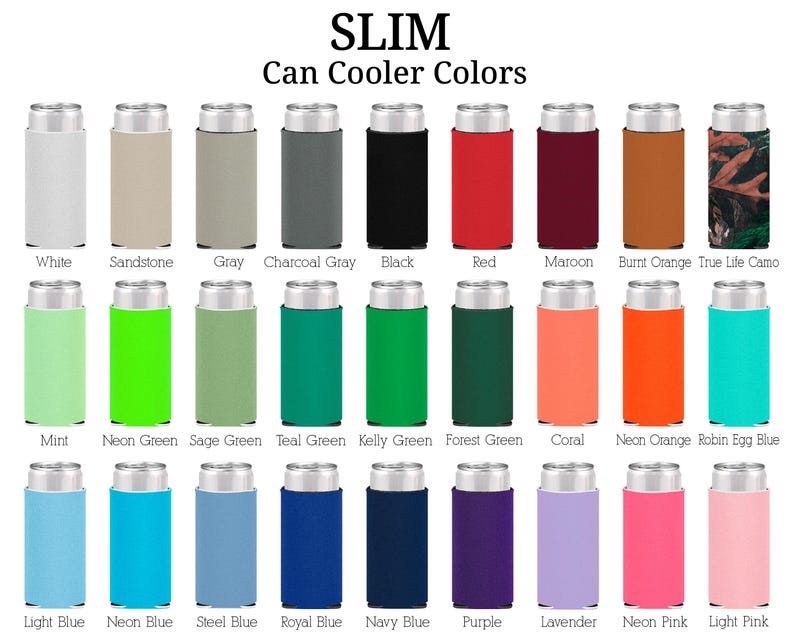a collection of 24 different colored thermal insulation sleeves, each with a unique color and design. The sleeves are arranged in a grid format, with 4 rows and 6 columns, showcasing a variety of colors and patterns.
