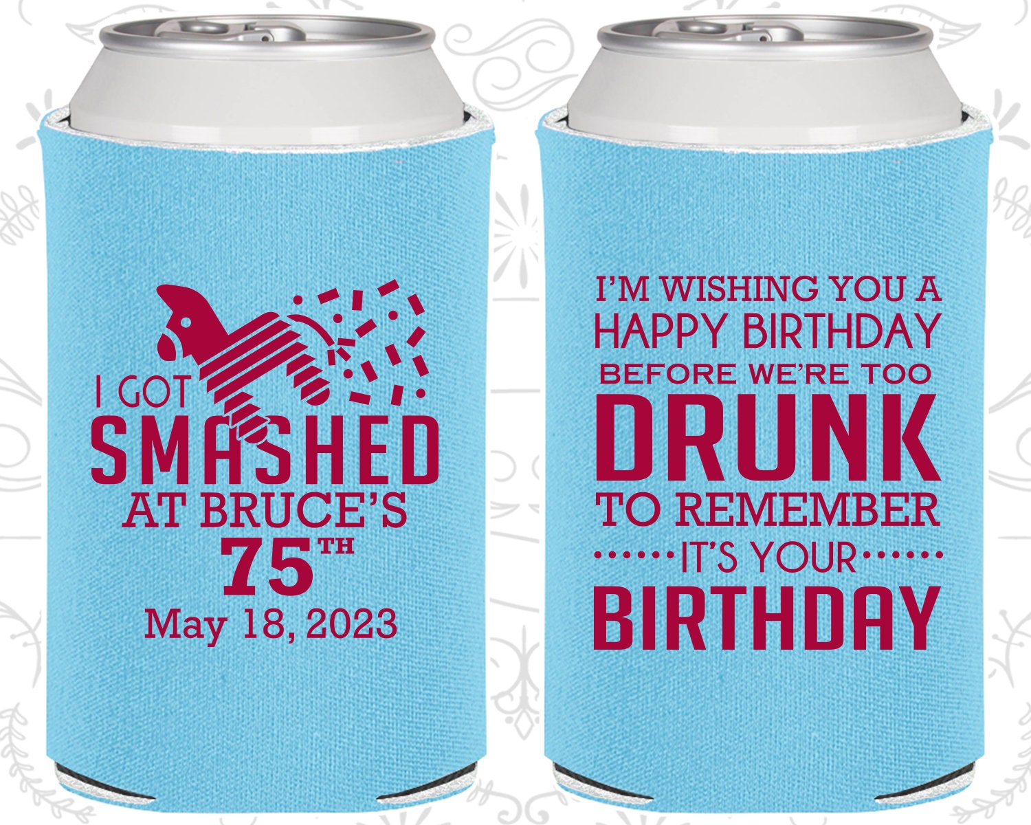 75th Birthday 75th Birthday Favors Imprinted Party Ideas I | Etsy