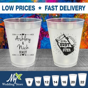 Personalized Shatterproof Cups, Shatterproof Cups, Frost Flex Cups, Custom Frosted Cups, Frosted Plastic Cup,Personalized Frosted Cup (C218)