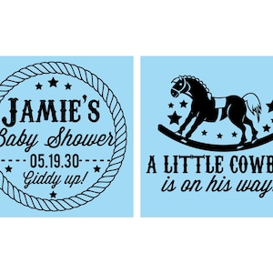 Cowboy Baby Shower, Baby Shower Party Favors, It’s a Boy, Country Baby Shower Favors, Rustic Baby Shower Favors, Baby Shower Cooler | 90003 image 2