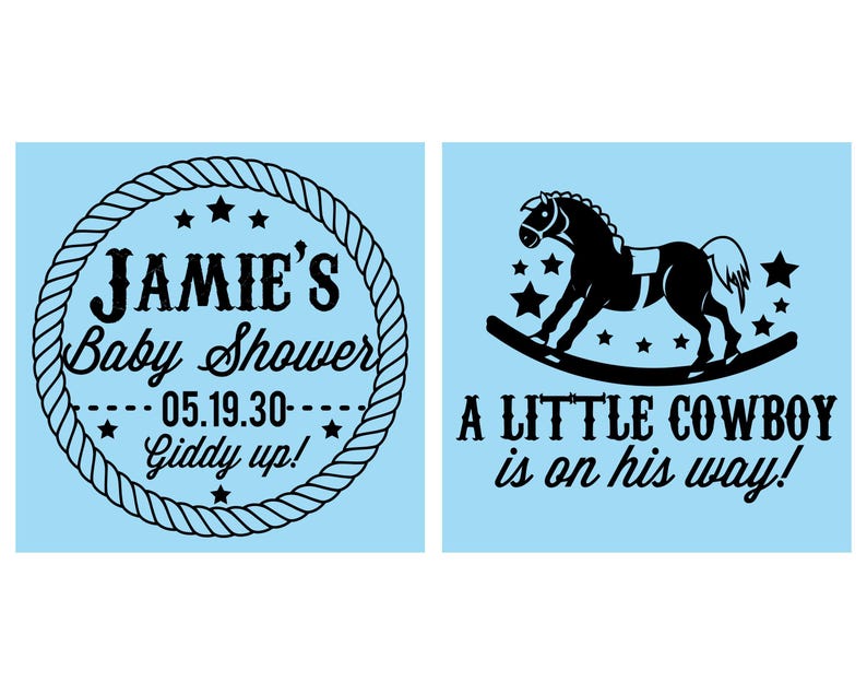Cowboy Baby Shower, Baby Shower Party Favors, It’s a Boy, Country Baby Shower Favors, Rustic Baby Shower Favors, Baby Shower Cooler | 90003 image 2