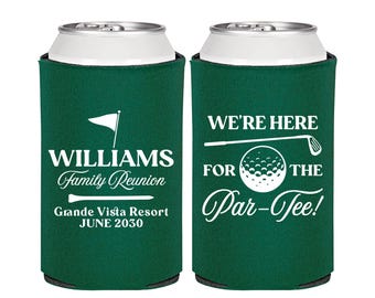 Family Reunion Favors, Family Reunion Can Coolers, Family Reunion Gift Ideas, Golf Family Reunion | 160047