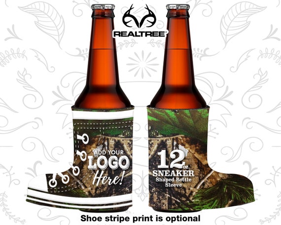 Realtree ® Sneaker Shaped Sleeve, Camo Can Sleeve, Realtree ® Camo Wedding Camouflage, 12 oz Il_570xn